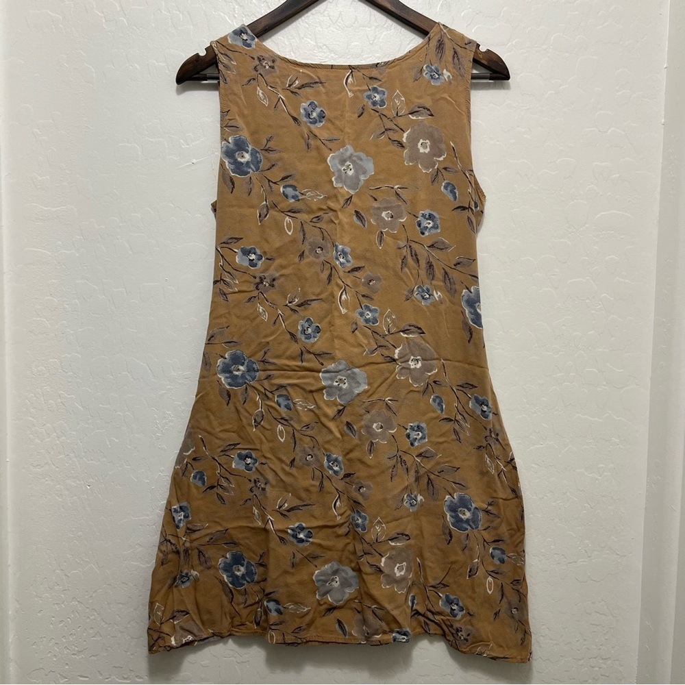 Vtg 90s Rolling Over Mini Dress Sz M Cottagecore Grunge